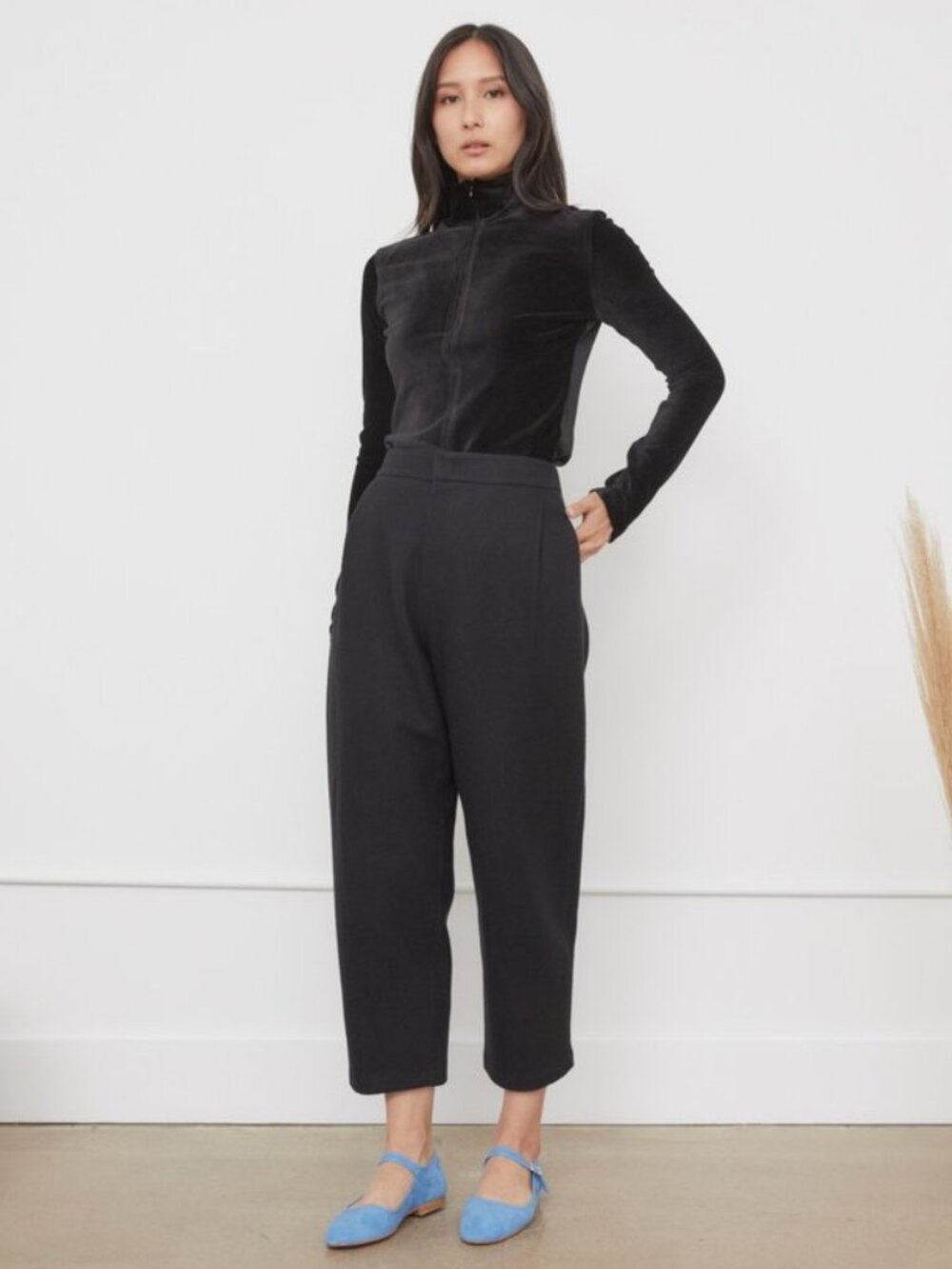 NWT- Amomento SSense Exclusive Garconne Black Wool Pants